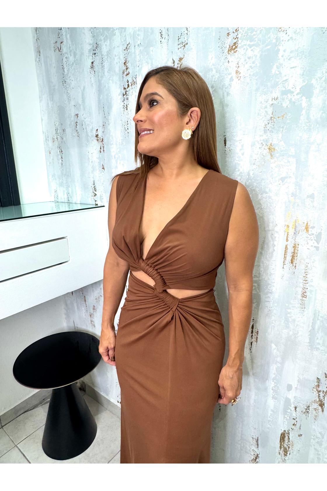 Sirena Cut Out Maxi dress
