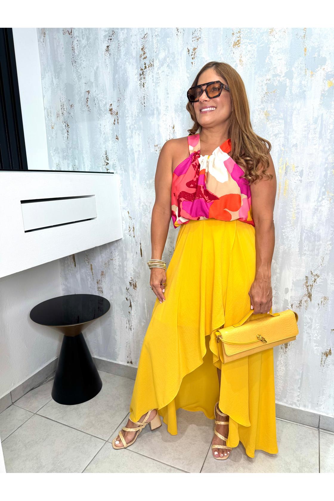 Cascade Maxi Skirt