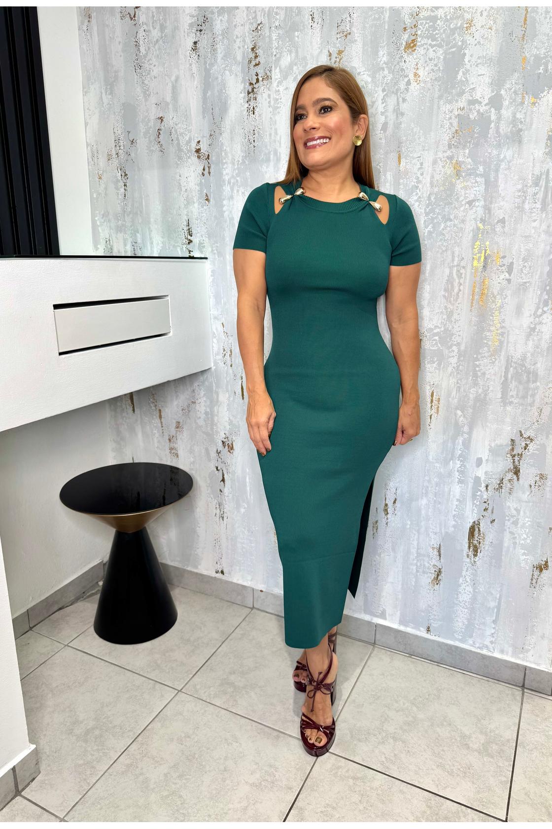 Solid Color Bodycon Mini Dress