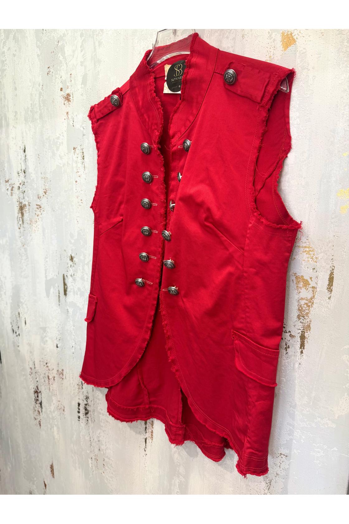 Fashion Vest Button