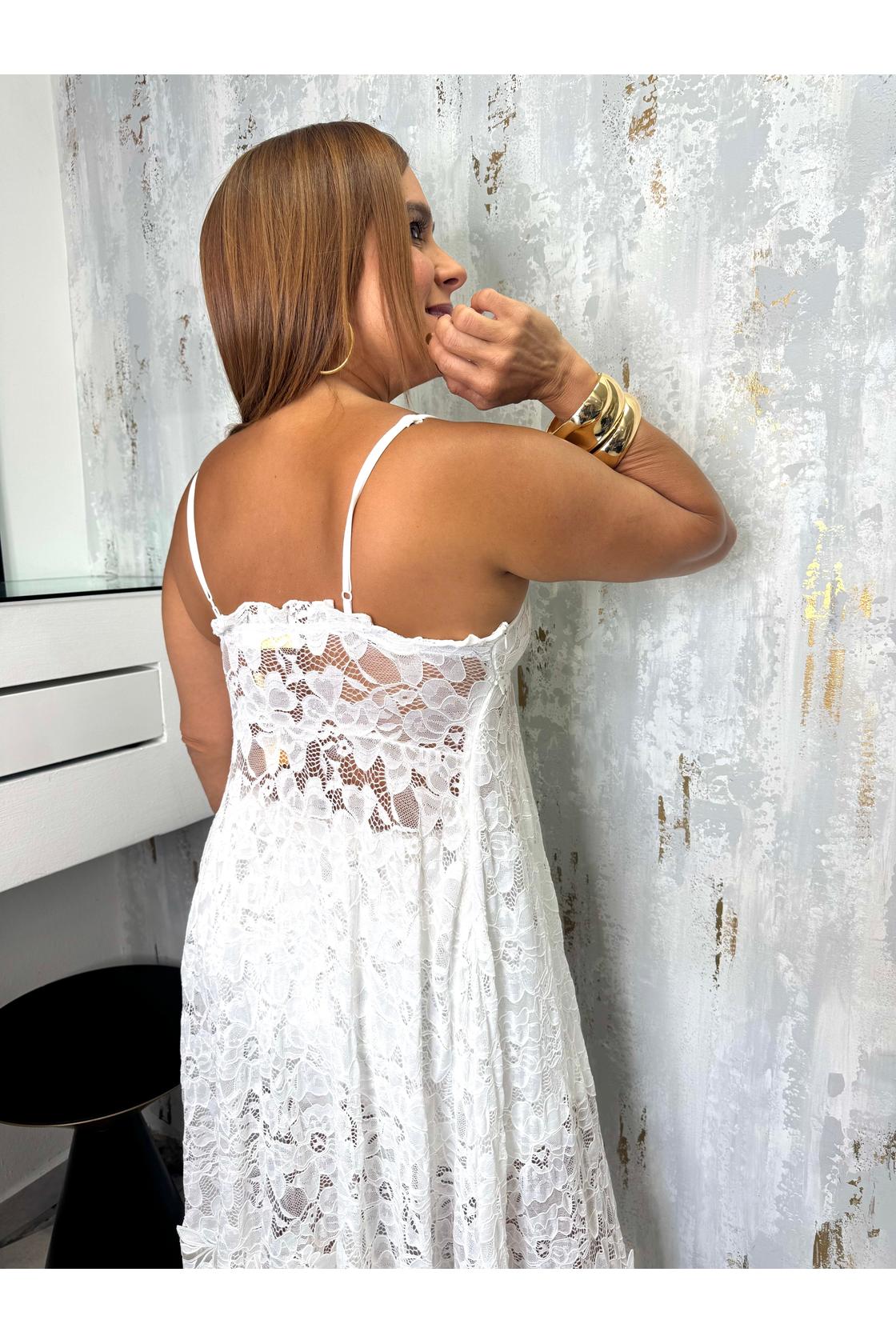 Floral Lace Top and Shorts Set