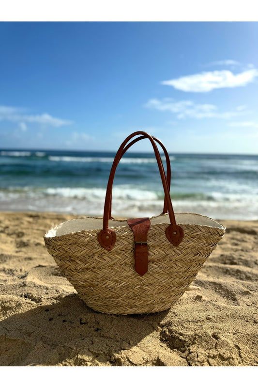 Ratan beach shoulder bag