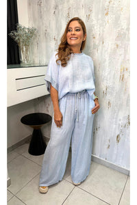 Set Lino Blouse & Pants