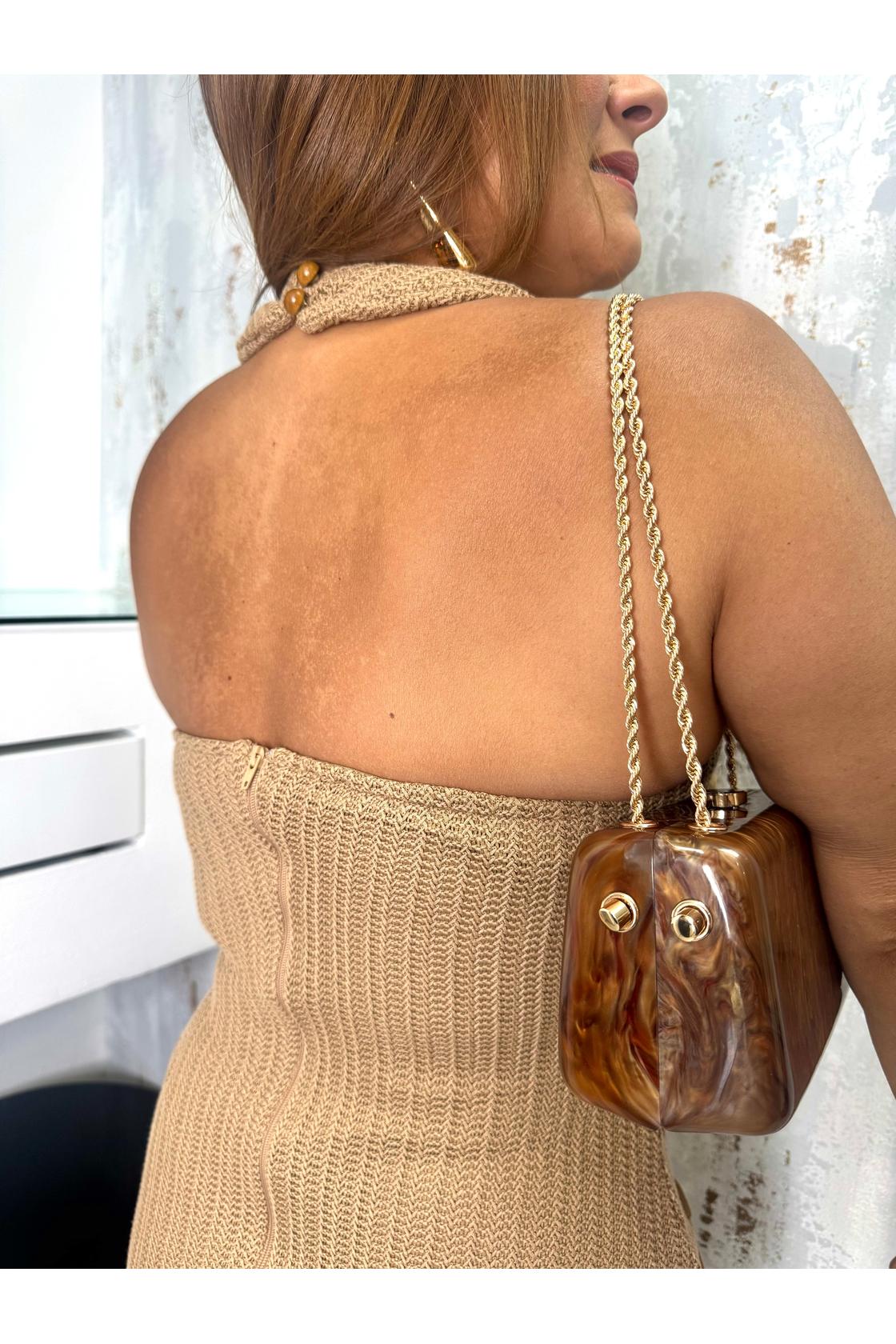 Sexy embroidered Midi Dress