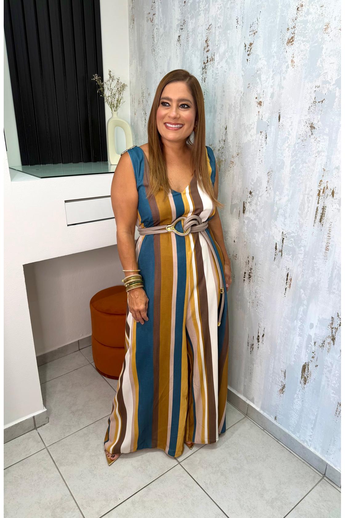 Stripes Jumpsuit