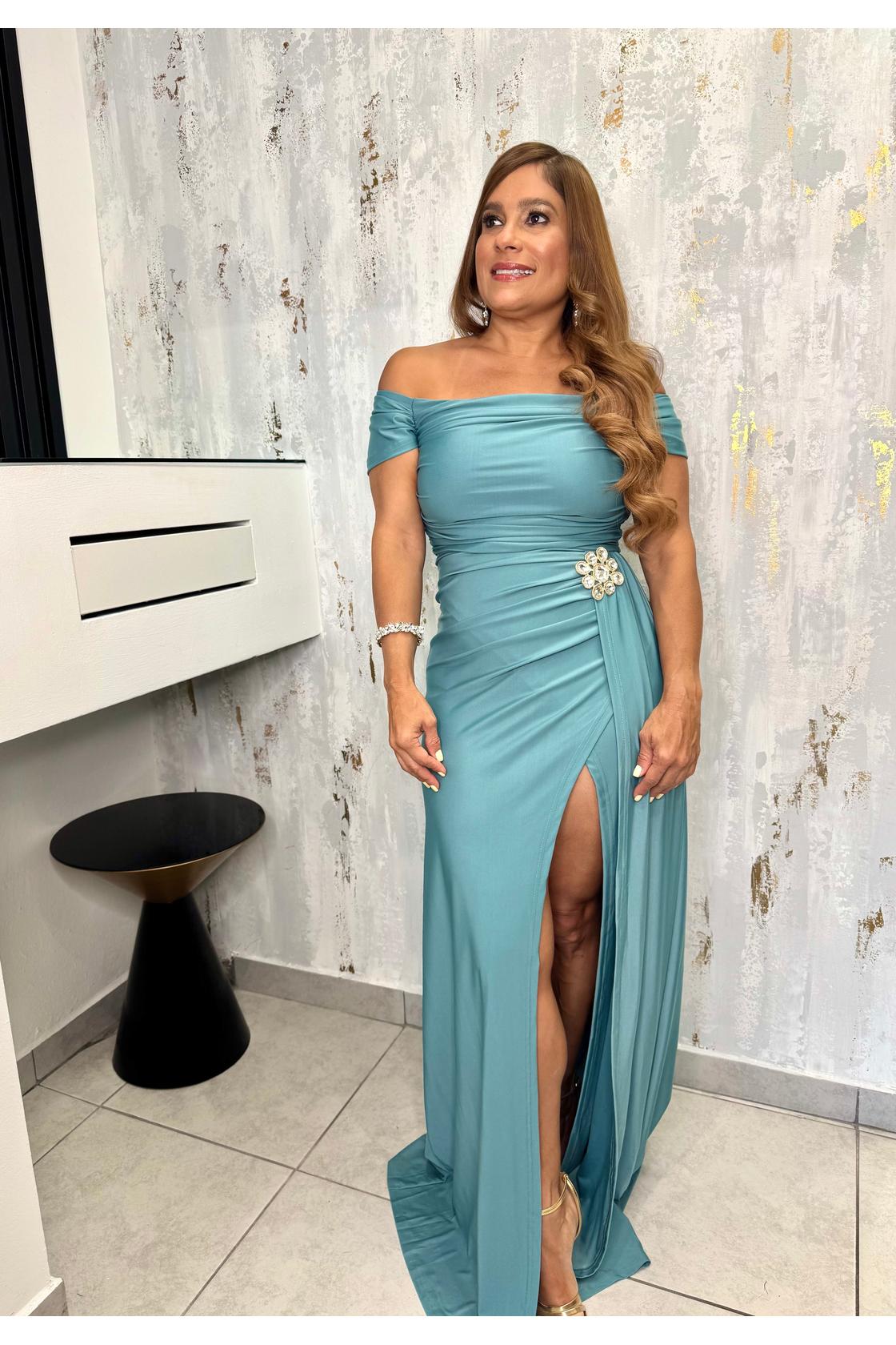 Strech Luxe Jersey Maxi Dress