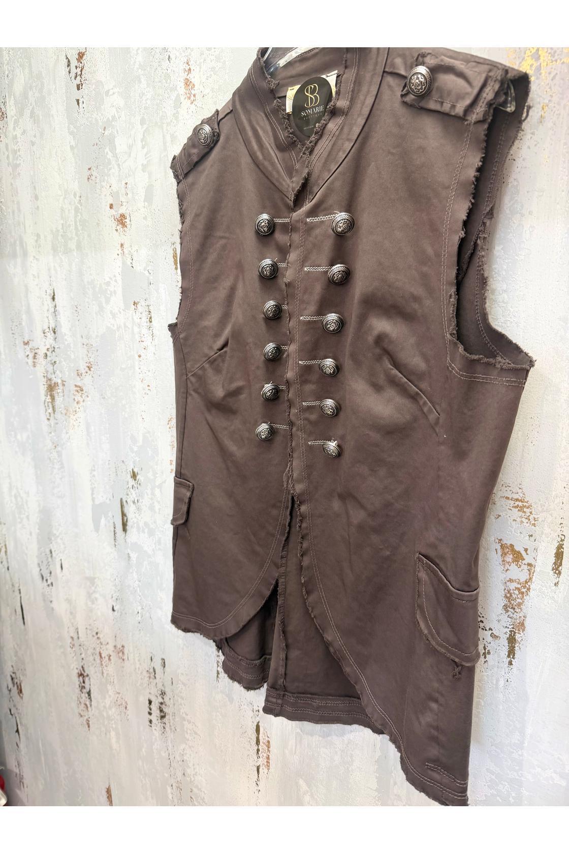 Fashion Vest Button