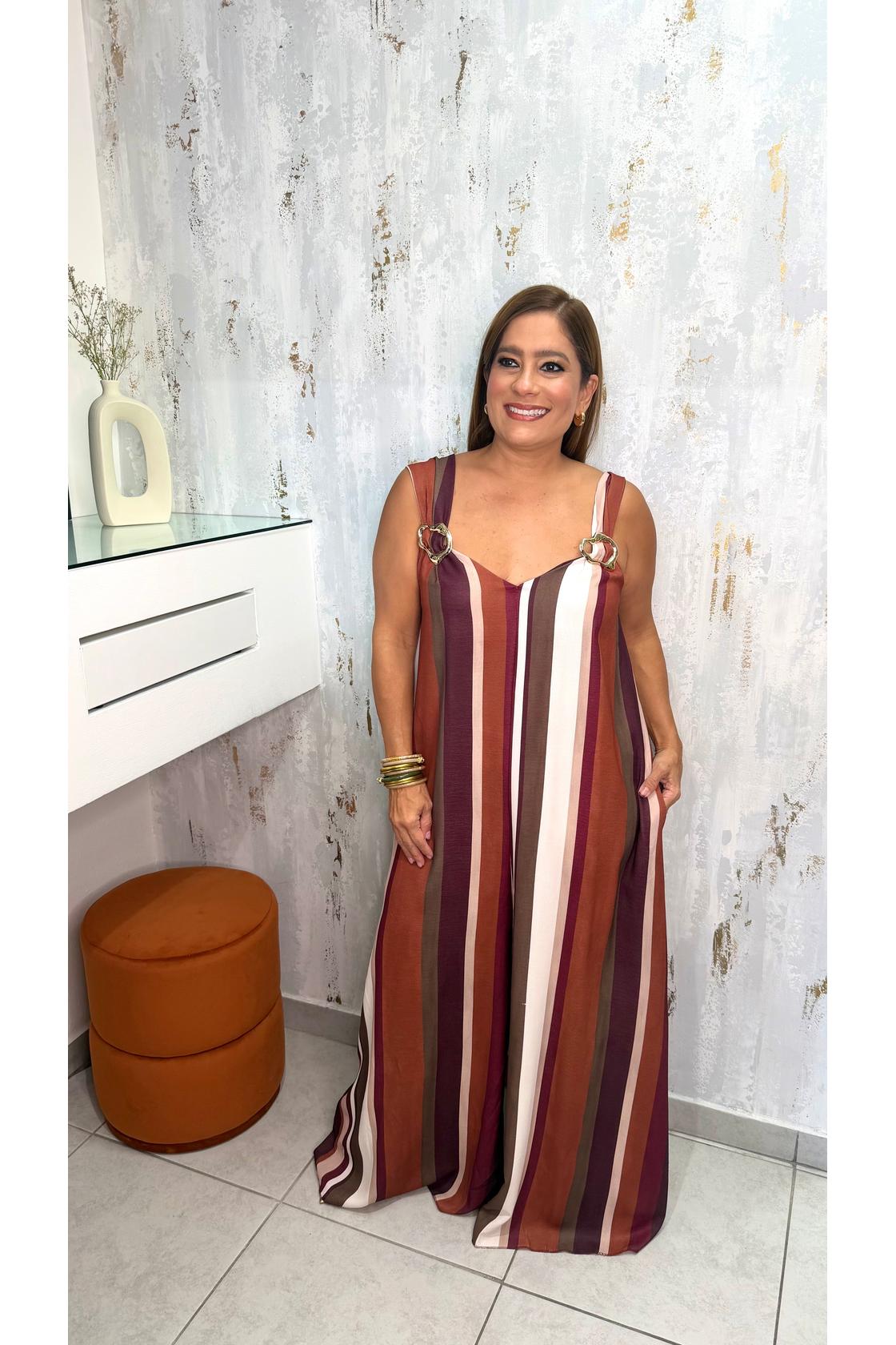 Stripes Jumpsuit