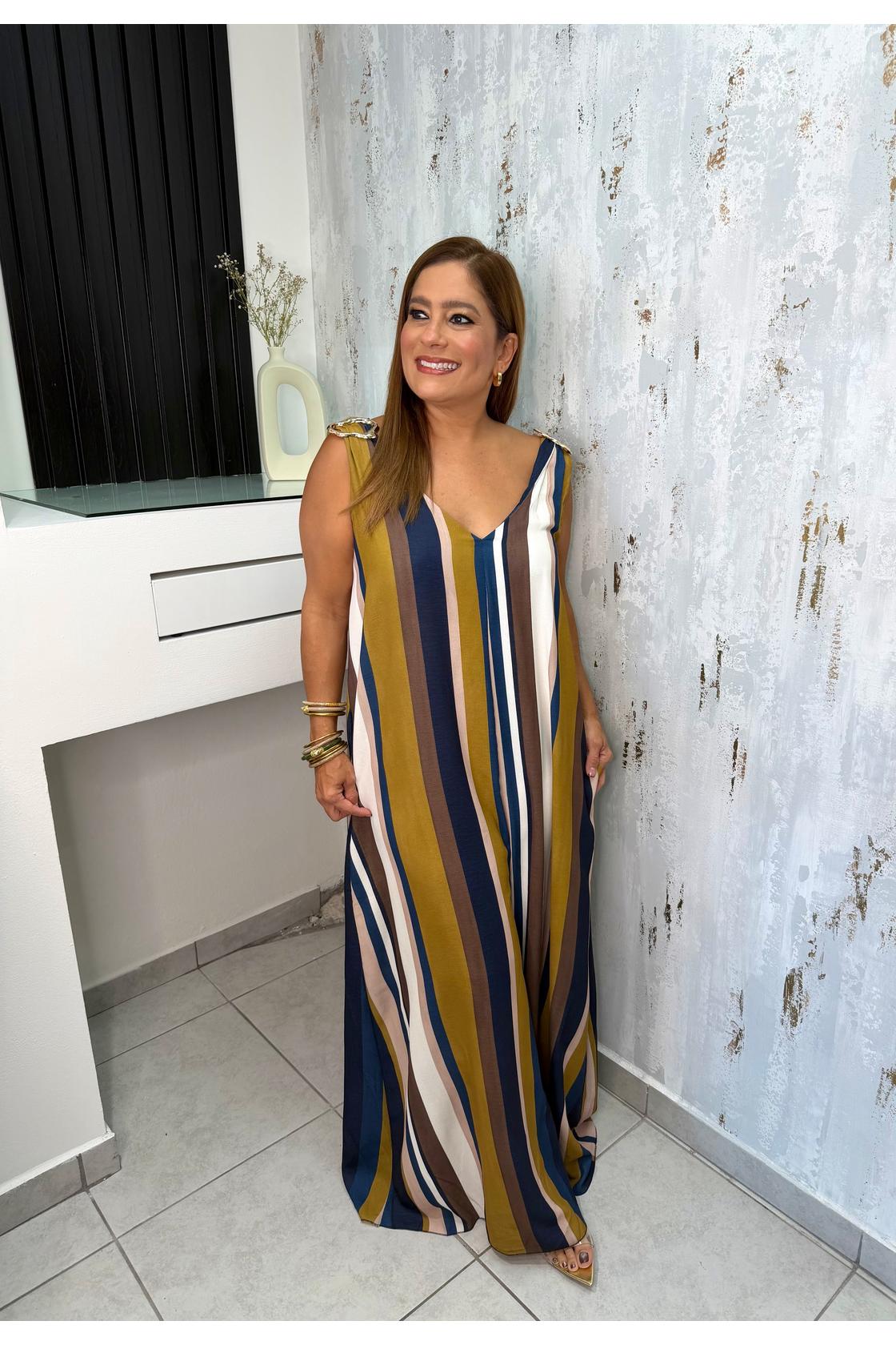 Stripes Jumpsuit