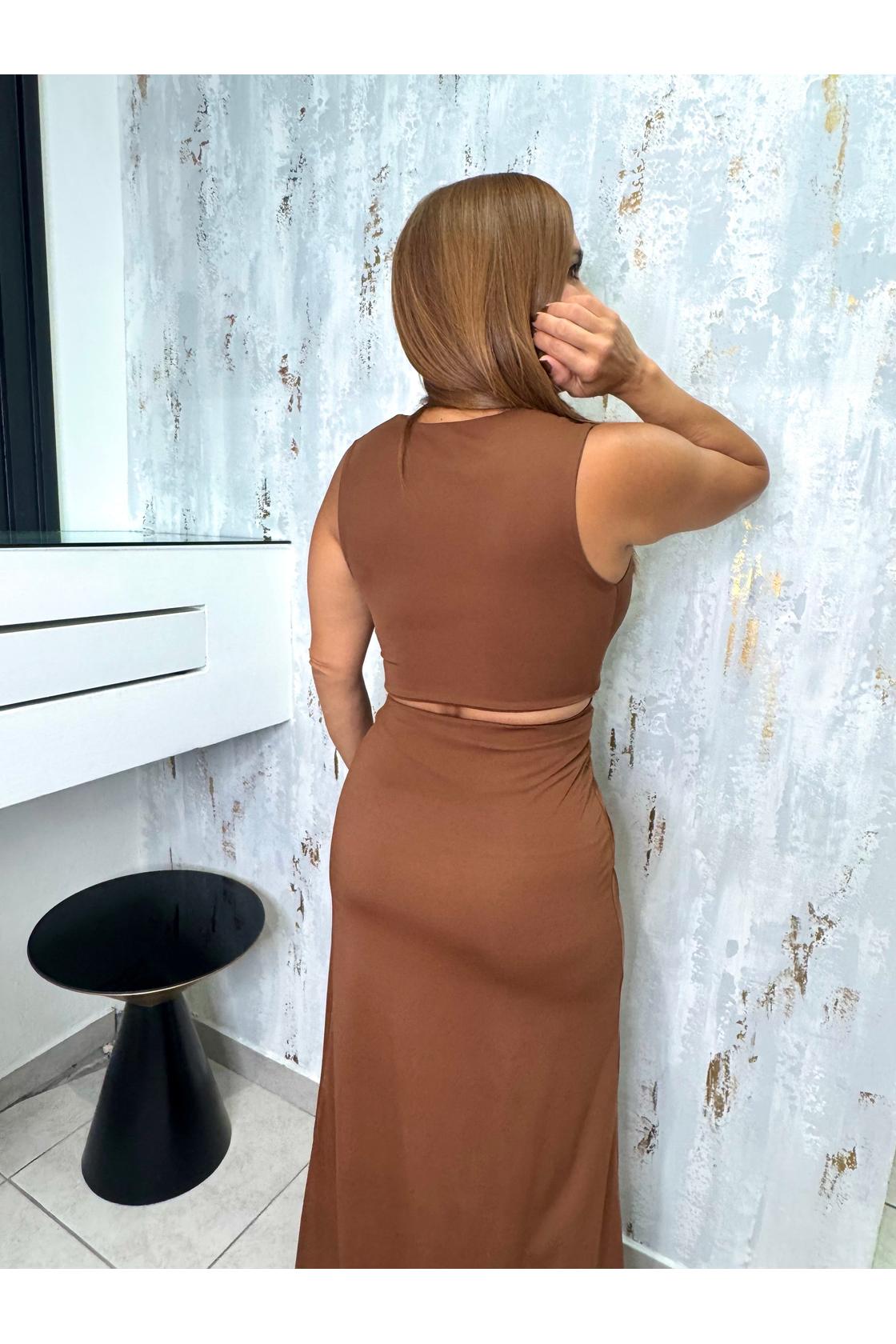 Sirena Cut Out Maxi dress
