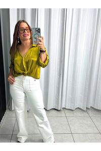 Blanket Button-up
Blouse