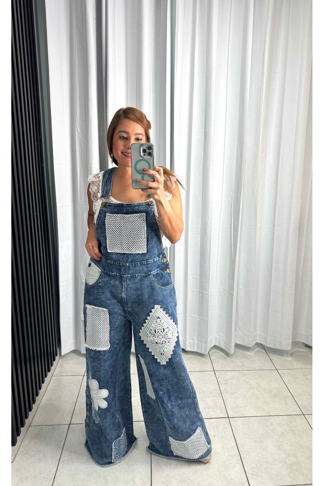 Designer Fashion Overall Jumpsuit