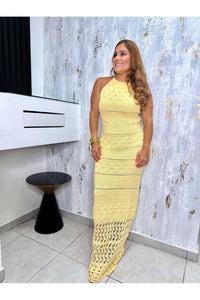 Betsy Maxi Dress Crochet