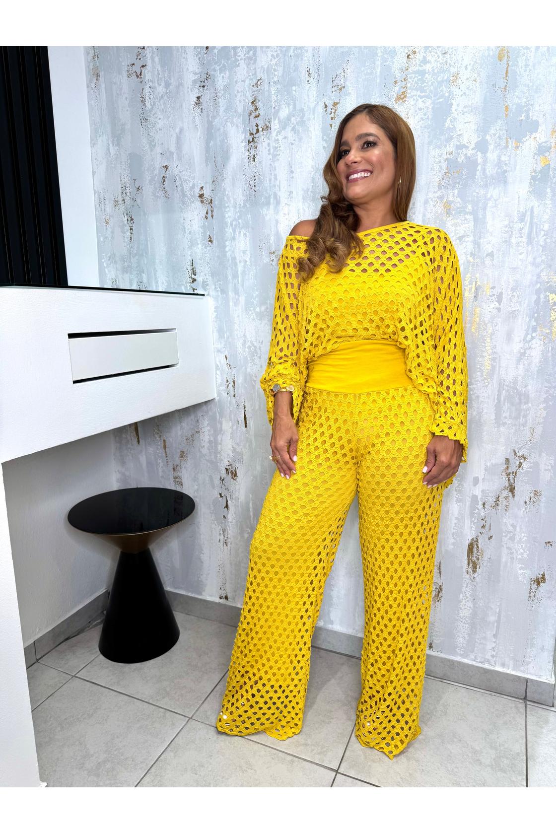 Tunic Top & Pants Set   Crochet