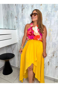 Cascade Maxi Skirt