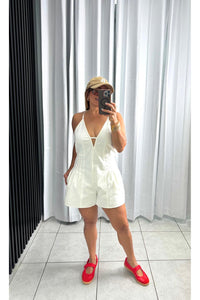 Mariana Denim Strappy Romper
