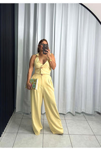 Tortoise Halter Vest Tank & Pants Set